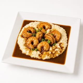 New Orleans Bbq Shrimp & Grits