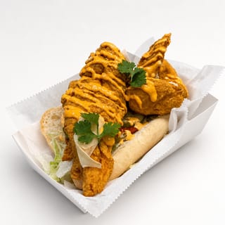 Fried Chicken Po' Boy