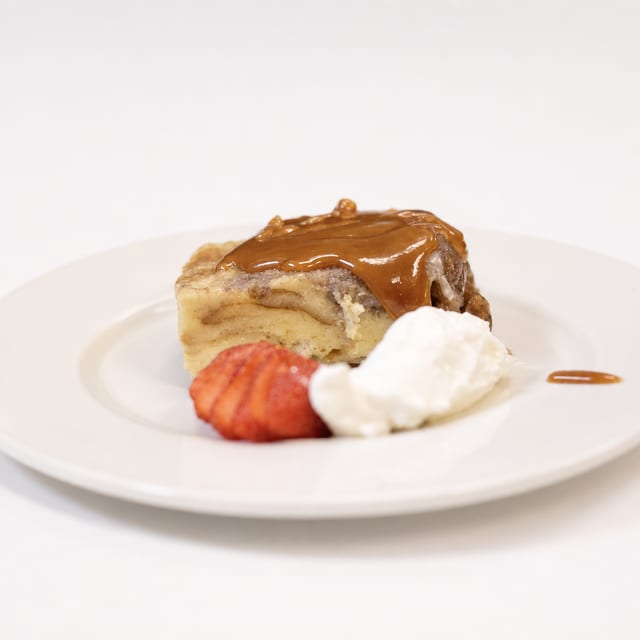 Bananas Foster Bread Pudding.
