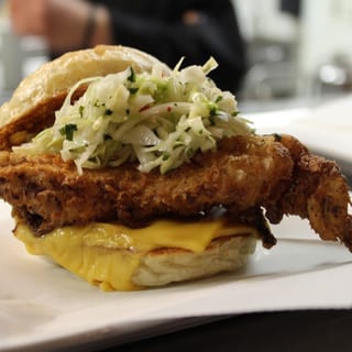 Buttermilk Crispy Chicken Samich Brunch